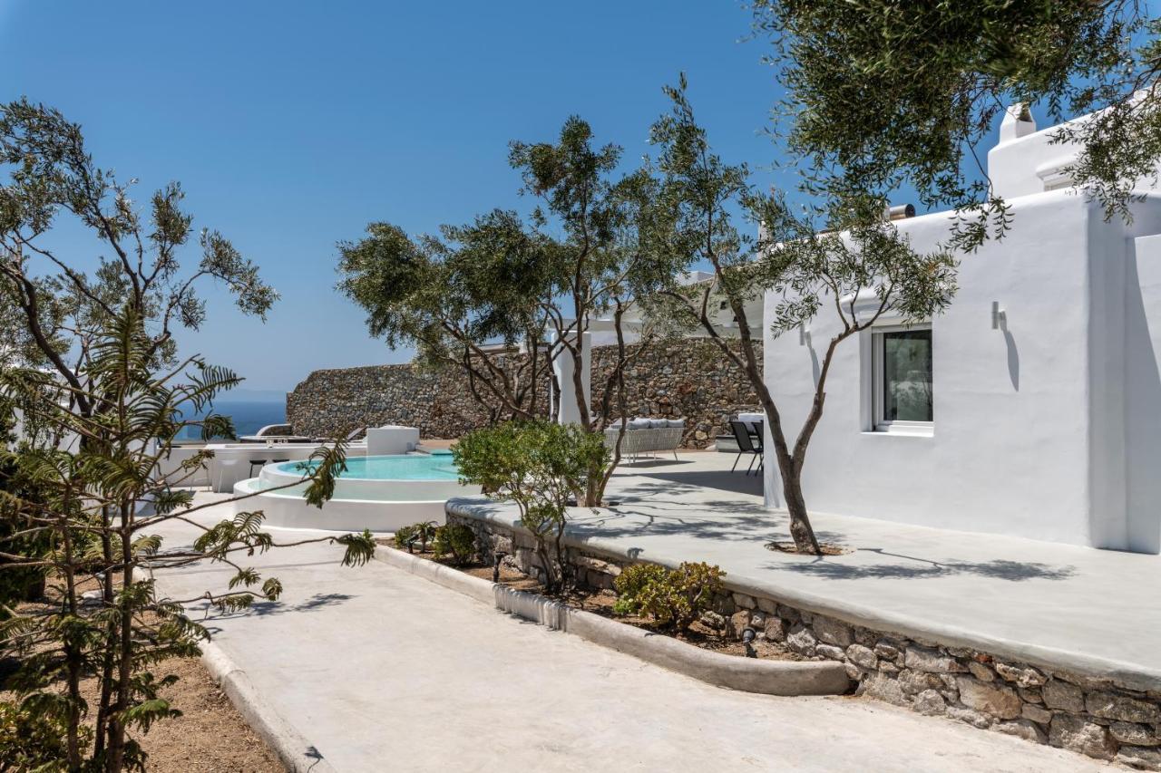 Villa In Mykonos - 6 Bedroom - 1Km From Mykonos Town - Infinity Pool - Sunset View Екстериор снимка