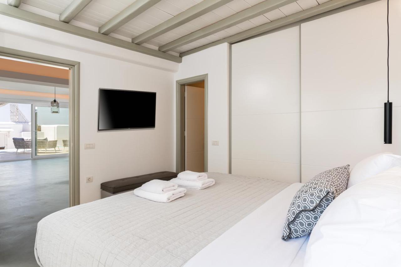 Villa In Mykonos - 6 Bedroom - 1Km From Mykonos Town - Infinity Pool - Sunset View Екстериор снимка