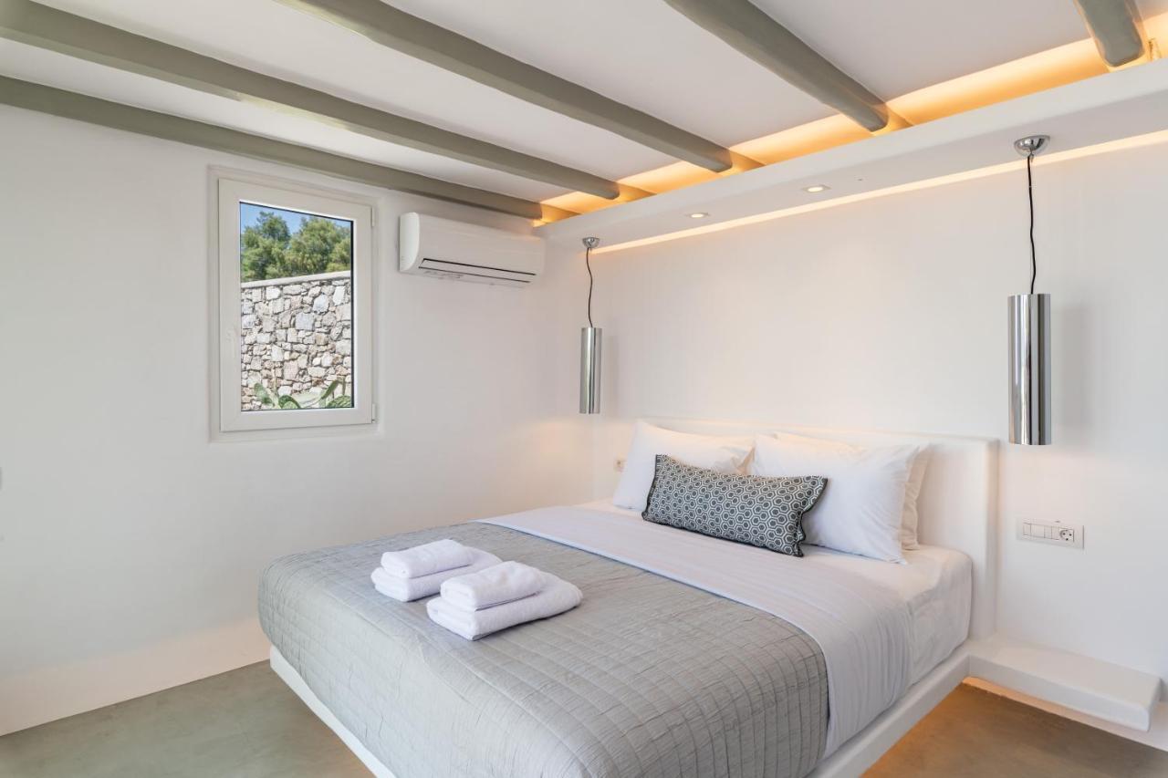 Villa In Mykonos - 6 Bedroom - 1Km From Mykonos Town - Infinity Pool - Sunset View Екстериор снимка