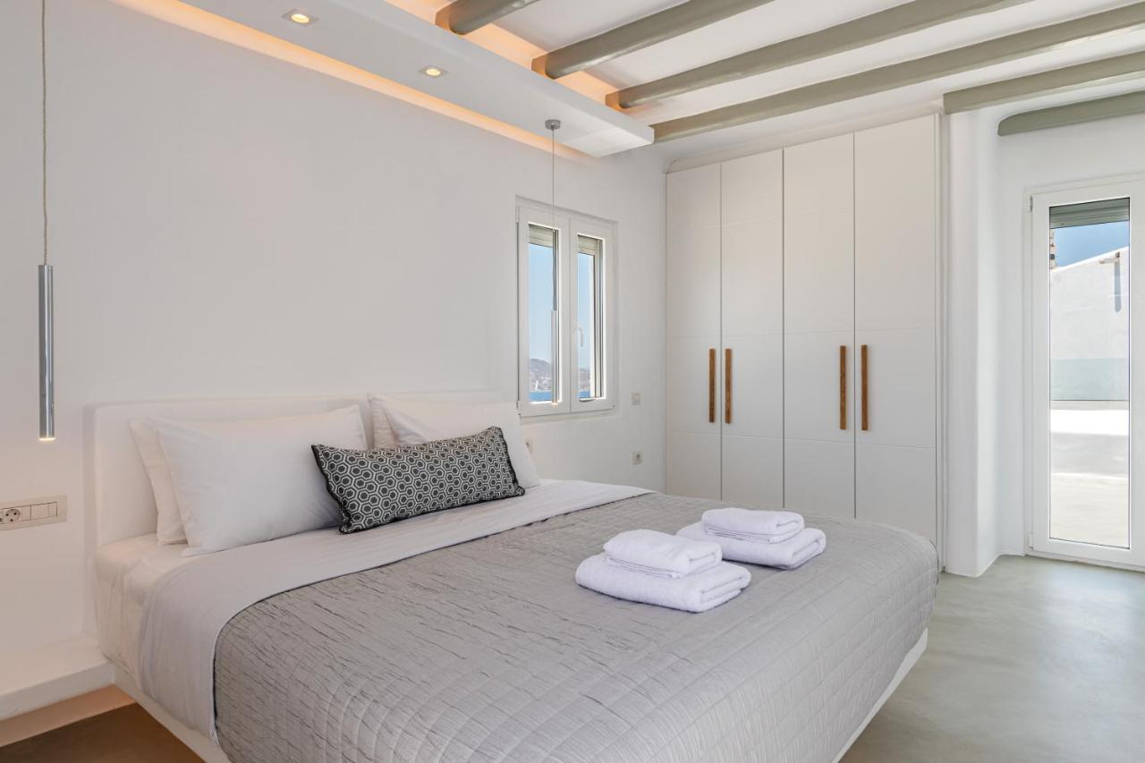 Villa In Mykonos - 6 Bedroom - 1Km From Mykonos Town - Infinity Pool - Sunset View Екстериор снимка